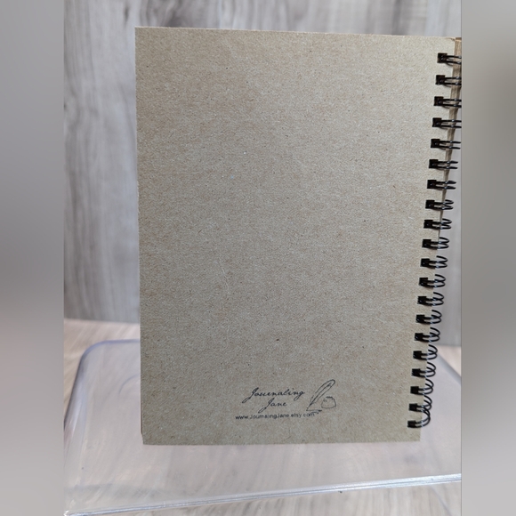 New "BEST BOYFRIEND" Journaling Scrap Book Recycled Bound Brown Paper - Picture 2 of 9